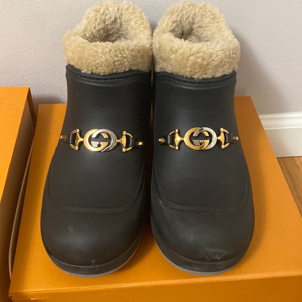 Gucci Rubber Winter Boots 37